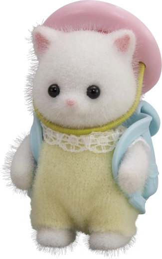 Sylvanian Families Persian Cat Baby with Accessories