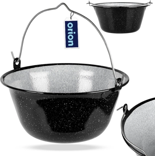 Durable enamel for healthy cooking