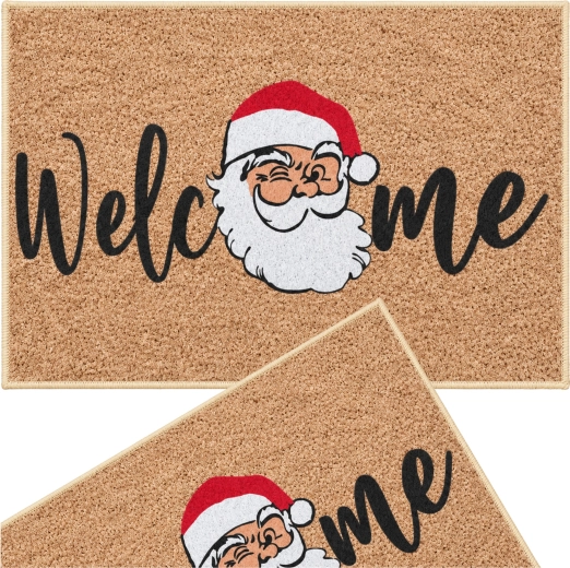 Christmas welcome at the door
