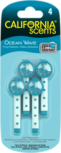 Kvapiosios lazdelės automobilių ventiliacijai California Scents Ocean Wave