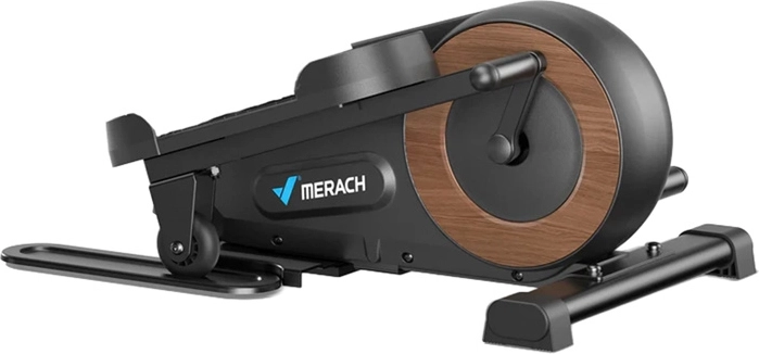 Merach mini elliptical trainer 2-in-1 black