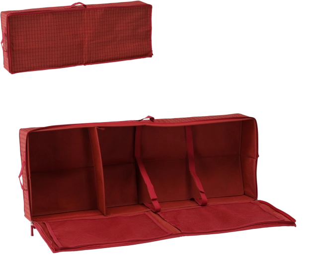 Red wrapping paper organizer 80 × 30 × 12 cm