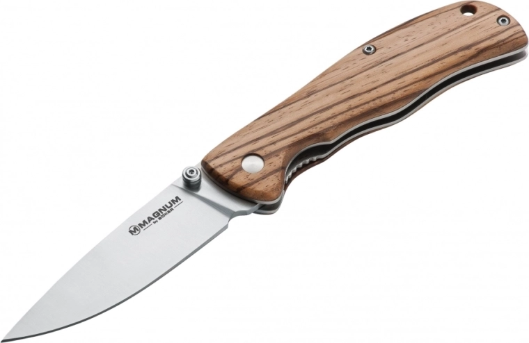 Magnum Backpacker Pocket Knife, 8.6 cm, wooden handle