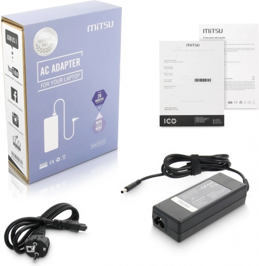 Mitsu Power Adapter for Asus Laptop 19 V 4.74 A 4.5 × 3.0 mm Pin