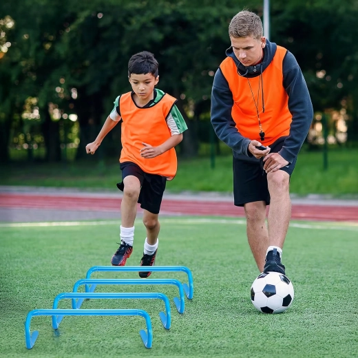 Mini kliūtys ir kūgiai dinaminiams pratimams