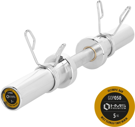 Single-Hand Olympic Bar HMS 50 cm, 5 kg