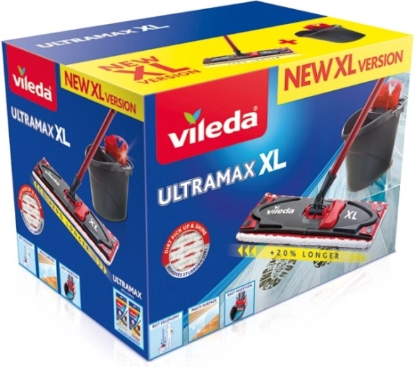 „Vileda Ultramax XL“ šluostės rinkinys su kibiru