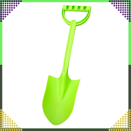 Plastikinis vaikiškas kastuvėlis smėliui 51 cm – žalias