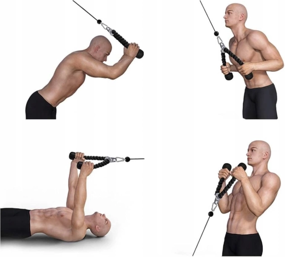 Load capacity up to 200 kg for intensive training