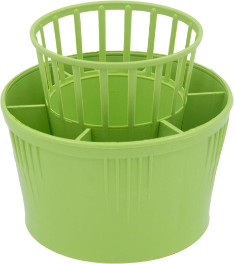 Round plastic cutlery drainer 13 cm - 1 piece