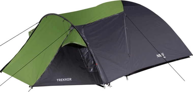 NILS Camp Trekker green trekking tent (4 people)