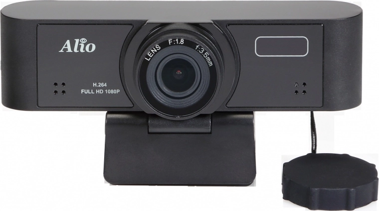 Alio FHD84 Full HD 1080p internetinė kamera su automatiniu fokusavimu ir dviem mikrofonais