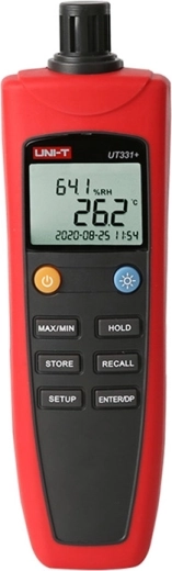 Uni-T UT331+ temperatūros ir drėgmės matuoklis