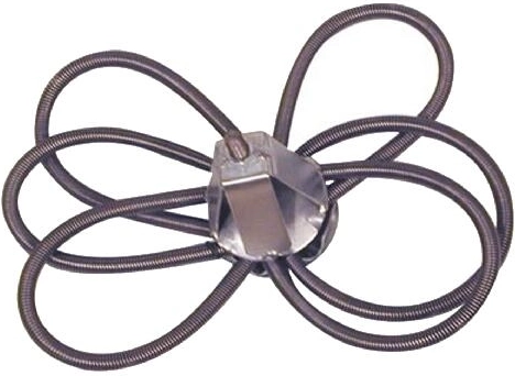 Stainless steel chimney brush 120–220 mm, 6 springs