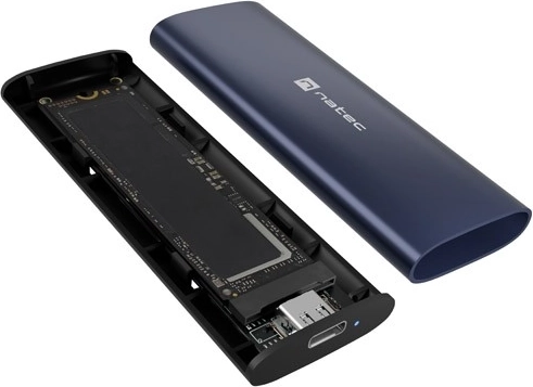 Turns an M.2 NVMe into an external drive