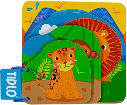 Tidlo Wooden Jungle Book