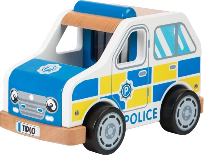 Tidlo wooden police car