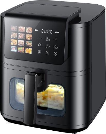 MalTec AirFryer hot air fryer 2000 W 8 l