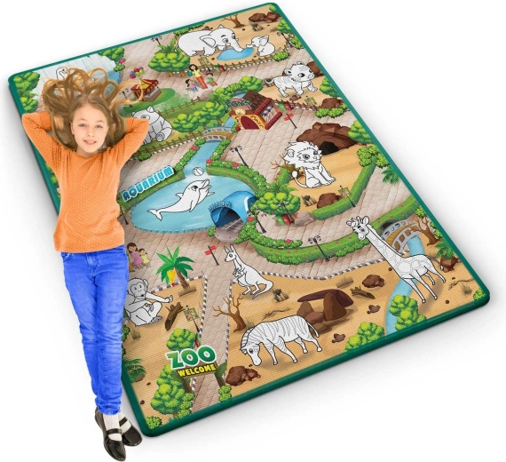 Rolling foam coloring mat 120 × 92 cm Ricokids