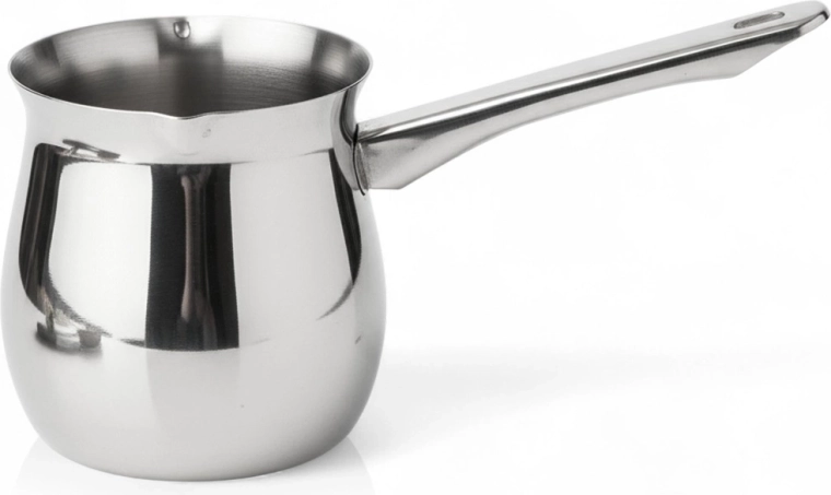 Stainless steel cezve for Turkish coffee 600 ml