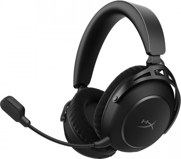 HyperX Cloud Alpha 2 wireless gaming headset with RGB station