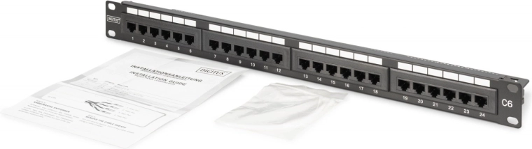 Durable construction for 19" rack (1U)
