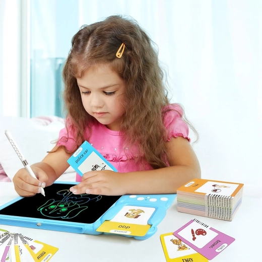 Interactive learning with cards and pronunciation
