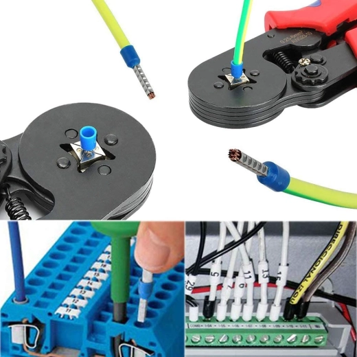 Clear work and reliable wire termination
