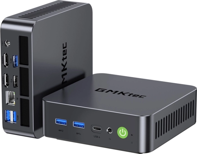 Mini PC GMKtec K17 su Intel Core Ultra 5 226V, 16 GB RAM, 1 TB SSD ir Windows 11 Pro
