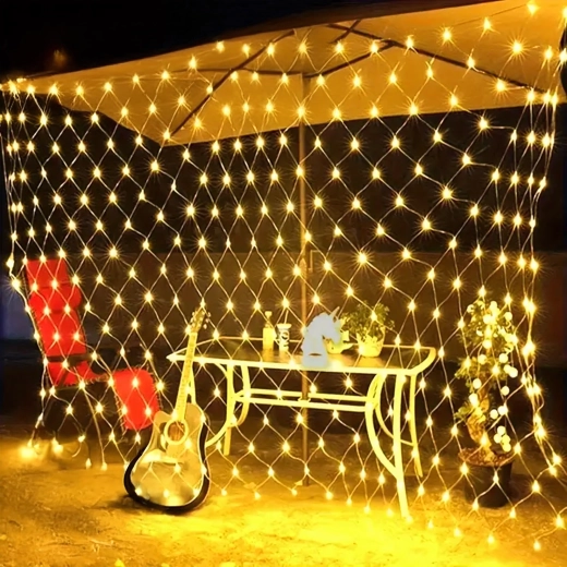 144 LED diodai tinklo išdėstymu