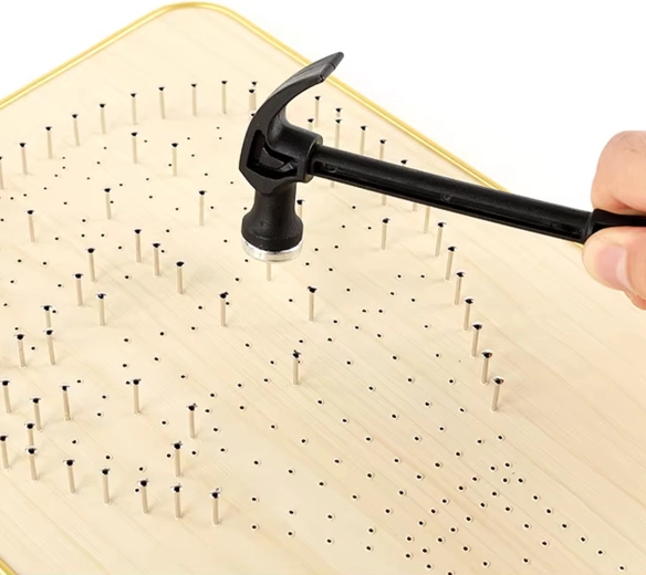 Easy nail hammering