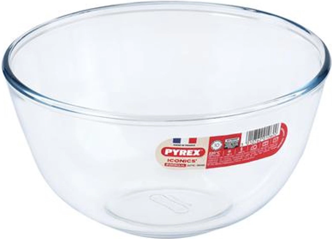 Pyrex Glass Bowl 24 cm, 3.1 l