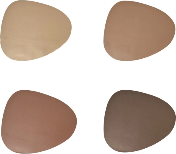 Metallic plastic placemat UH 44 × 37 cm (mix of 4 designs, 4ASS)