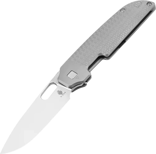 Kizer Varatas titano kišeninis peilis 8,3 cm Stonewash, pilkas