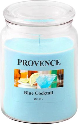 Kvapioji žvakė stiklinėje PROVENCE Blue Cocktail 95 val.