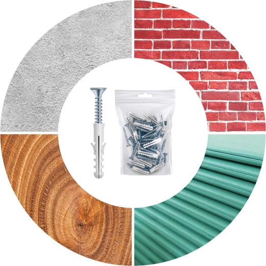 Easy installation on various surfaces