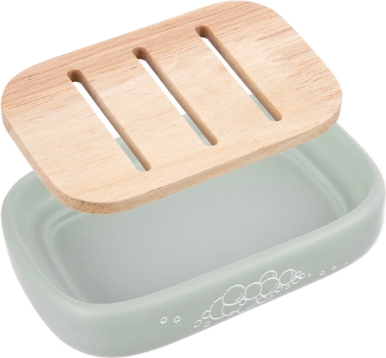 Dry soap thanks to the bamboo insert