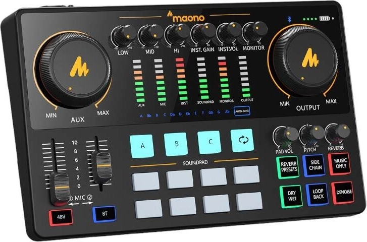 Maono AME2 Sound Card Black