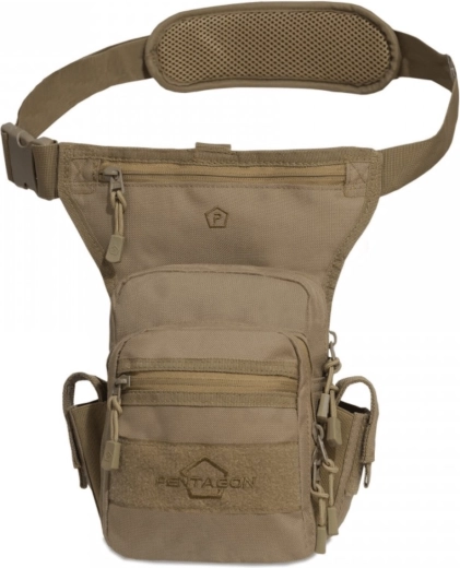 Pentagon MAX-S 2.0 šlaunies dėklas ginklui coyote