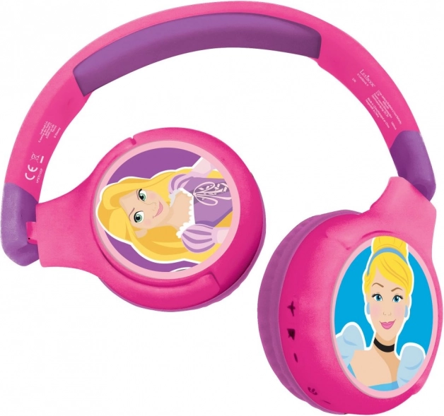 DISNEY Princess 2-in-1 Kids' Wireless Headphones