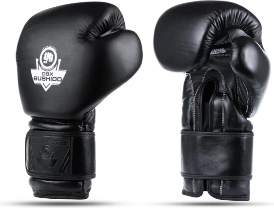 Bokso pirštinės DBX BUSHIDO ProFight iš natūralios galvijų odos – B-profight