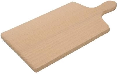 Vegetable cutting board made of beech wood 28 × 12 cm