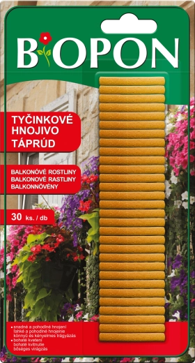 BOPON fertilizer sticks for balcony plants, 30 pcs