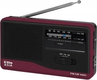 Radijas Asia juodas