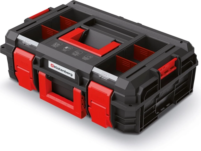Įrankių dėklas KISTENBERG X-Block 546 × 380 × 194 mm, juodas