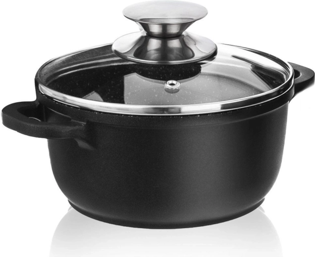 Non-stick granite PFLUON for healthy cooking