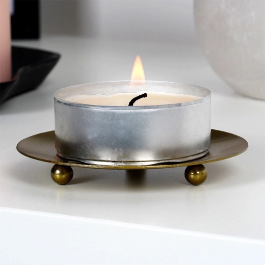 Idealu arbatinėms ir mažoms žvakėms