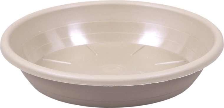 Vazonų padėkliukas SAKURA Modern 26 cm šviesiai rudas