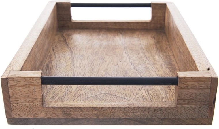 Atspari mango mediena su natūraliu raštu