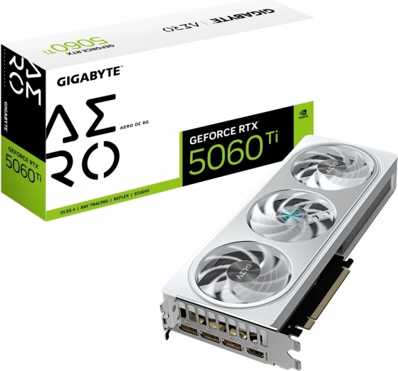 Gigabyte AERO GeForce RTX 5060 Ti OC 8GB graphics card